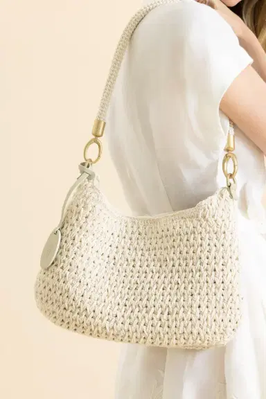 ELEVENTY Crochet Shoulder Bag | Thumbnail 2