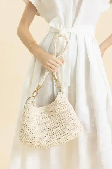 ELEVENTY Crochet Shoulder Bag | Thumbnail 3