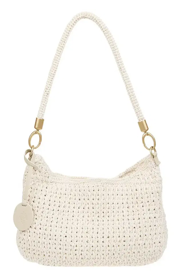 ELEVENTY Crochet Shoulder Bag