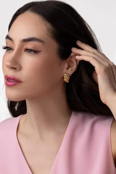 Anita Ko Croissant Earrings | Thumbnail 3