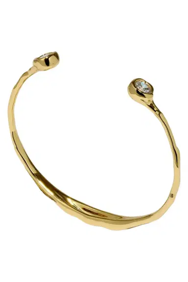 ALEXIS BITTAR Crystal Asterales Skinny Capped Cuff Bracelet | Thumbnail 5 ALEXIS BITTAR Crystal Asterales Skinny Capped Cuff Bracelet | Thumbnail 5