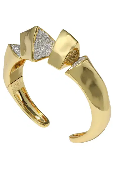 ALEXIS BITTAR Crystal Peak Solanales Hinge Cuff Bracelet | Thumbnail 1 ALEXIS BITTAR Crystal Peak Solanales Hinge Cuff Bracelet | Thumbnail 1