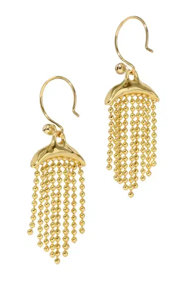 ALEXIS BITTAR Crystal Petite Solanales Petite Fringe Earrings | Thumbnail 5