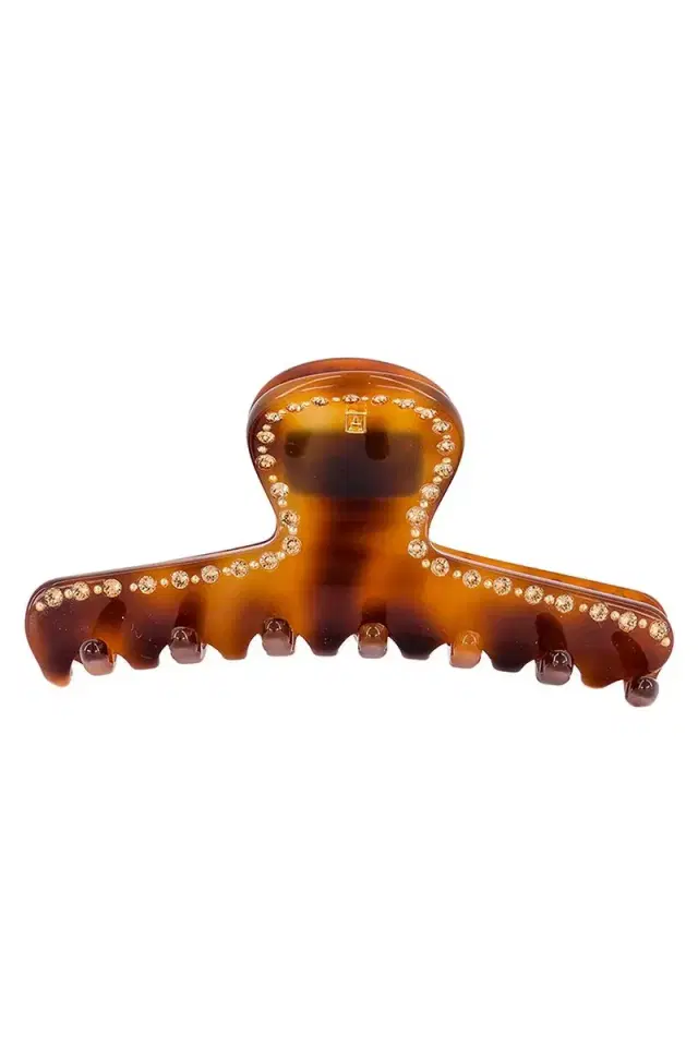 Alexandre de Paris Crystal Raspail Medium Strass Hair Clip