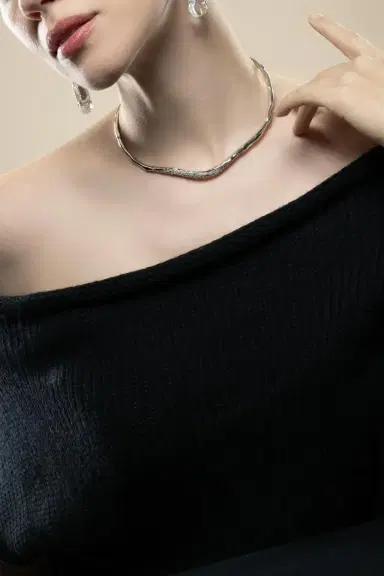 ALEXIS BITTAR Crystal Solanales Skinny Collar Necklace | Thumbnail 3 ALEXIS BITTAR Crystal Solanales Skinny Collar Necklace | Thumbnail 3