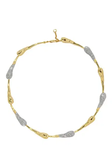 ALEXIS BITTAR Crystal Teardrop Solanales Riviera Necklace | Thumbnail 1 ALEXIS BITTAR Crystal Teardrop Solanales Riviera Necklace | Thumbnail 1