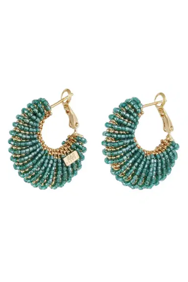 Gas Bijoux Dark Blue Small Izzia Earrings | Thumbnail 1