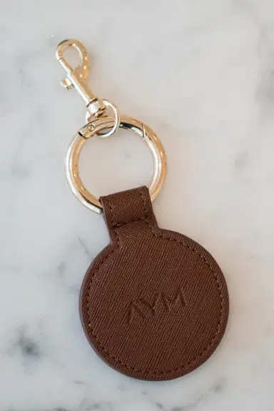 AMOR Y MEZCAL Dark Brown Leather Clip | Thumbnail 5