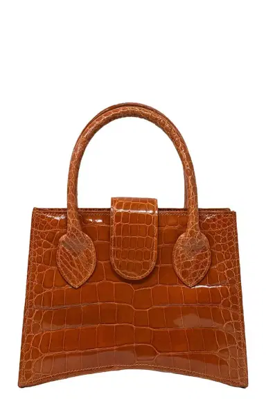ANGELA ALVAREZ Demi Arco Bag - Orange | Thumbnail 1