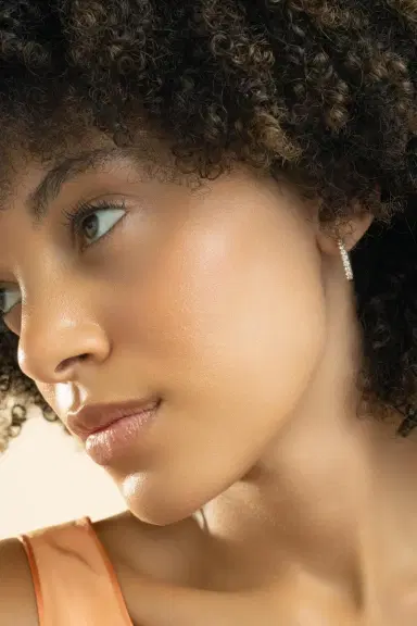 GRAZIELA Diamond 3 Sided Hoops | Thumbnail 3