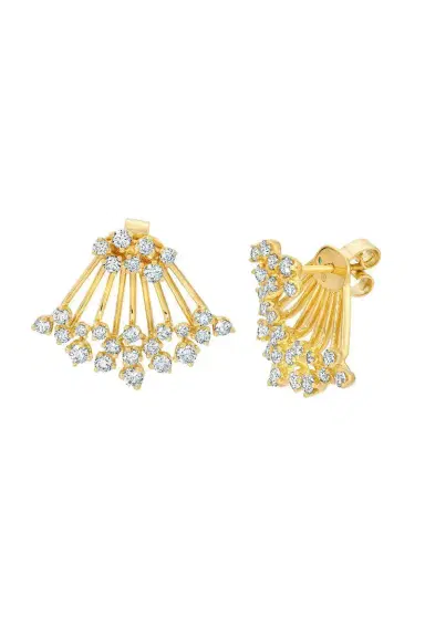 GRAZIELA Diamond Açaí Earrings | Thumbnail 1