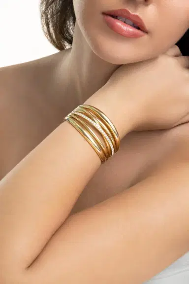 SIDNEY GARBER Diamond Accent Scribble Bracelet | Thumbnail 3