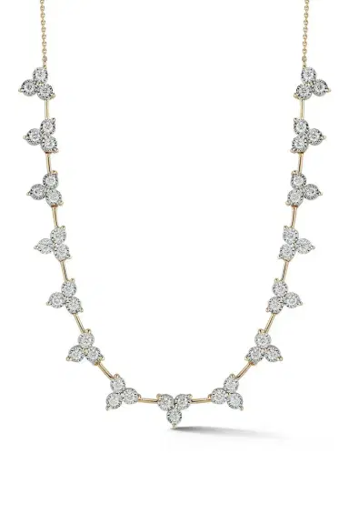 DANA REBECCA DESIGNS Diamond Ava Bea Trio Tennis Necklace | Thumbnail 1 DANA REBECCA DESIGNS Diamond Ava Bea Trio Tennis Necklace | Thumbnail 1