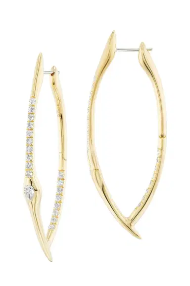 Uniform Object Diamond Axle Earrings | Thumbnail 5