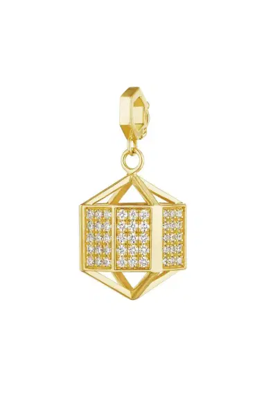 CADAR Diamond B Home Medium Charm | Thumbnail 1