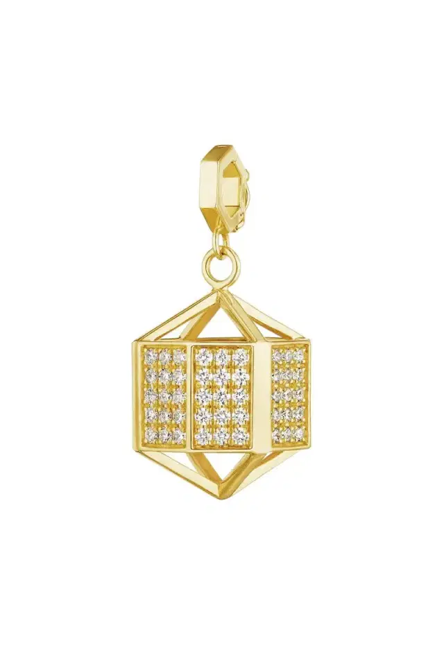 CADAR Diamond B Home Medium Charm