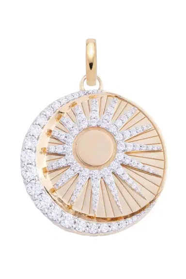 Foundrae Diamond Balance Large Specialty Medallion | Thumbnail 1