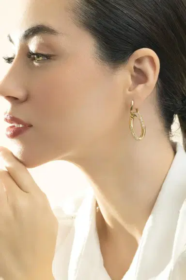 BIZZOTTO Diamond Blink Pendant Earrings | Thumbnail 3 BIZZOTTO Diamond Blink Pendant Earrings | Thumbnail 3