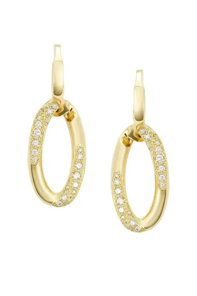BIZZOTTO Diamond Blink Pendant Earrings