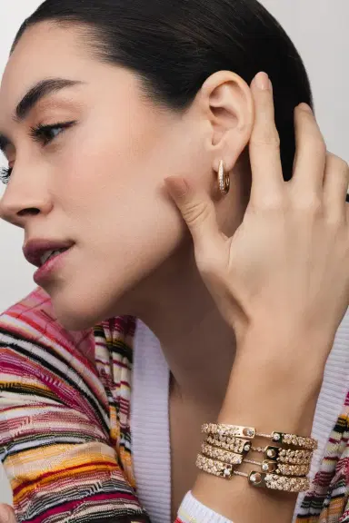 Ananya Diamond Chakra Icon Earrings | Thumbnail 4