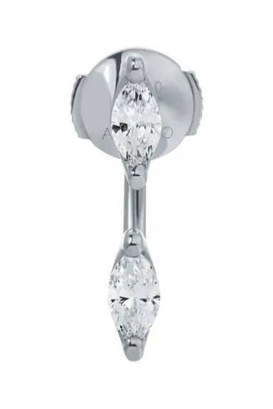 Anita Ko Diamond Classic Marquise Orbit Earrings | Thumbnail 1