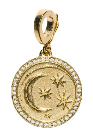 Azlee Diamond Cosmic Small Charm | Thumbnail 1 Azlee Diamond Cosmic Small Charm | Thumbnail 1