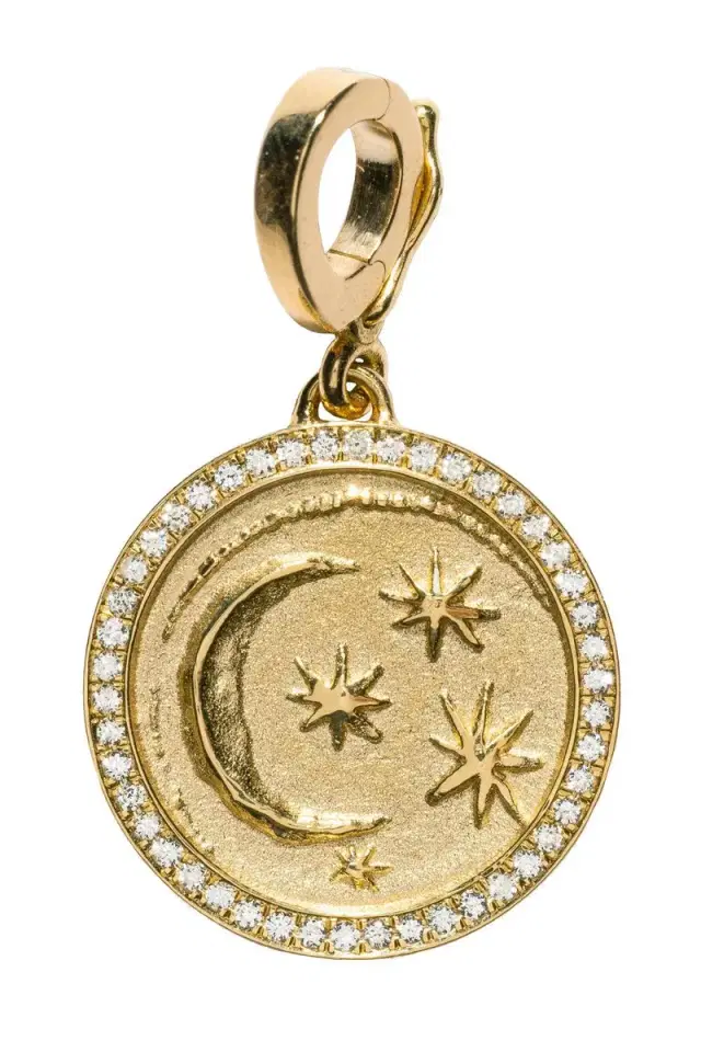 Azlee Diamond Cosmic Small Charm