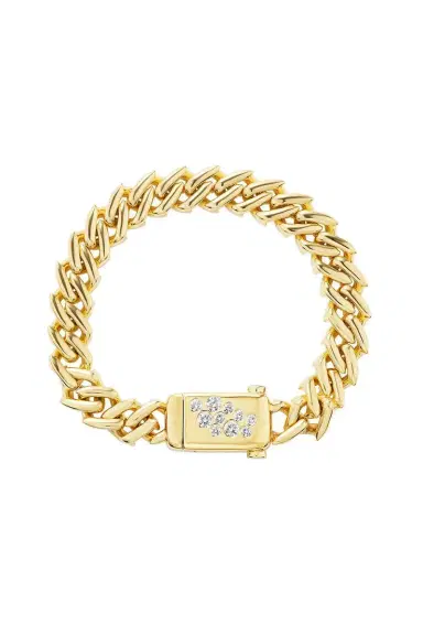 Uniform Object Diamond Curb Chain Bracelet | Thumbnail 1