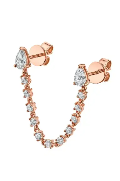 Anita Ko Diamond Double Loop Earring | Thumbnail 1