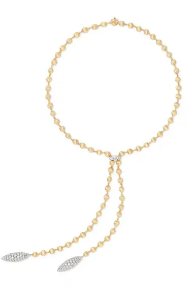 MARCO BICEGO Diamond Drop Africa Necklace | Thumbnail 1 MARCO BICEGO Diamond Drop Africa Necklace | Thumbnail 1