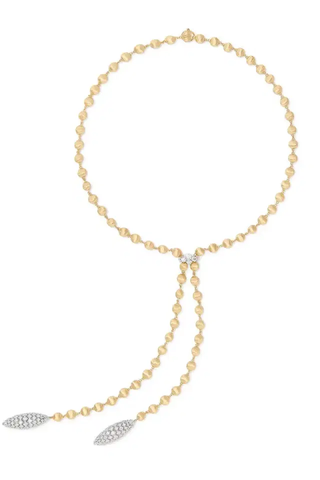 MARCO BICEGO Diamond Drop Africa Necklace