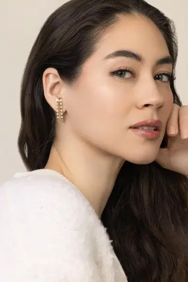 DENISE CASSOU Diamond Drop Earrings | Thumbnail 2 DENISE CASSOU Diamond Drop Earrings | Thumbnail 2