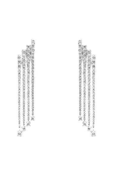 STEFERE Diamond Drop Earrings | Thumbnail 1