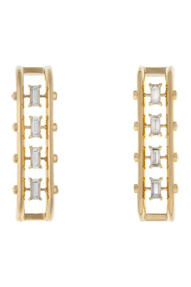 DENISE CASSOU Diamond Earrings