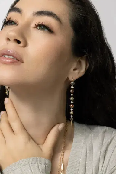 PARULINA Diamond Ecclesia Earrings | Thumbnail 2