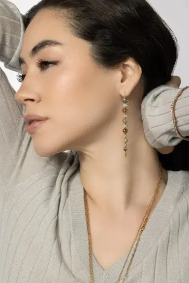 PARULINA Diamond Ecclesia Earrings | Thumbnail 4