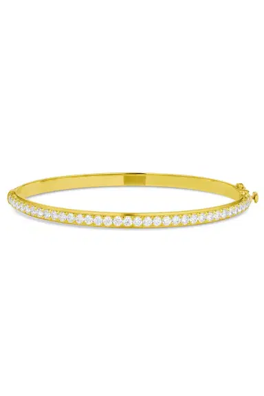 LEIGH MAXWELL Diamond Edged Eternity Bracelet | Thumbnail 1