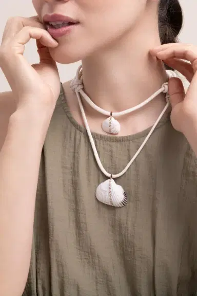 DEZSO BY SARA BELTRÁN Diamond Edul Shell Charm | Thumbnail 2