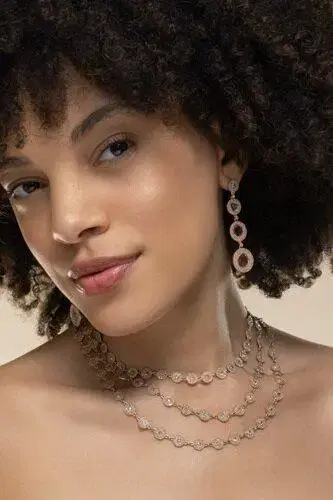 Coomi Diamond Eternity Drop Earrings | Thumbnail 2 Coomi Diamond Eternity Drop Earrings | Thumbnail 2