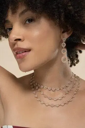Coomi Diamond Eternity Drop Earrings | Thumbnail 4 Coomi Diamond Eternity Drop Earrings | Thumbnail 4