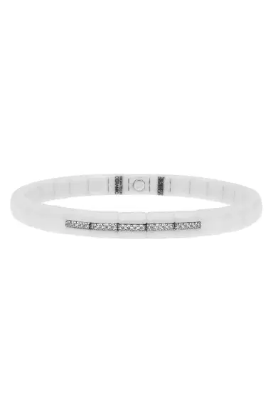 ROBERTO DEMEGLIO Diamond Five Section White Bracelet | Thumbnail 1