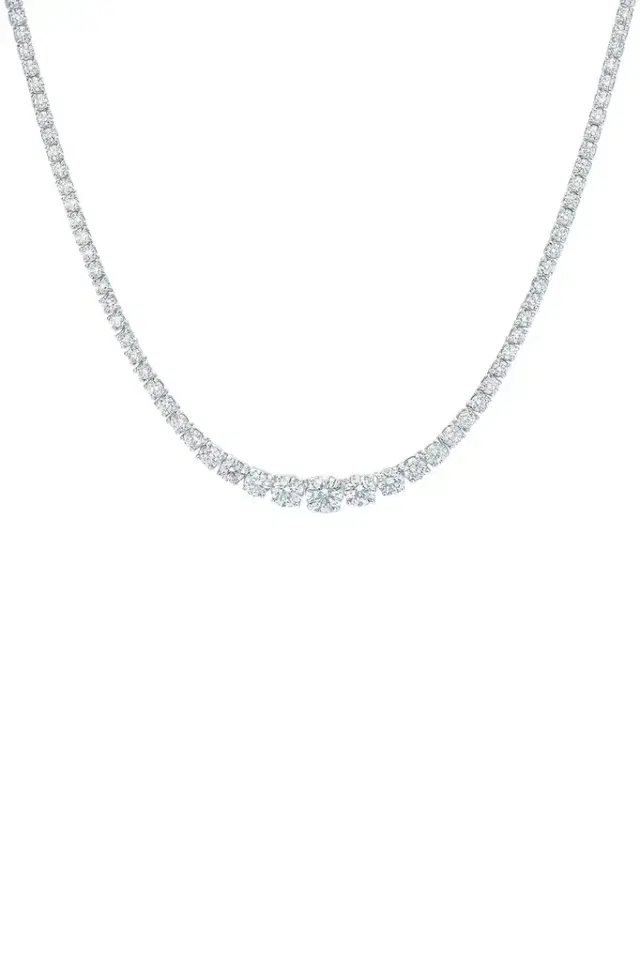 KWIAT Diamond Graduating Riviera Necklace