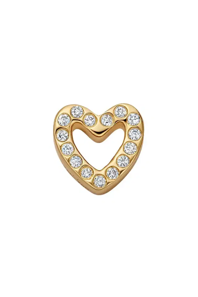 LOQUET Diamond Heart Charm