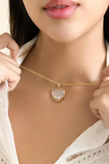 LOQUET Diamond Heart Love Charm | Thumbnail 4 LOQUET Diamond Heart Love Charm | Thumbnail 4