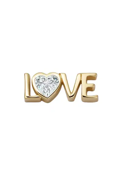 LOQUET Diamond Heart Love Charm | Thumbnail 1 LOQUET Diamond Heart Love Charm | Thumbnail 1