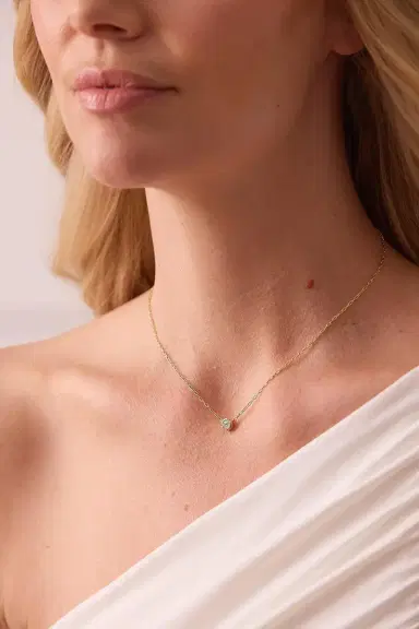 SARA WEINSTOCK Diamond Honey Comb Necklace | Thumbnail 2