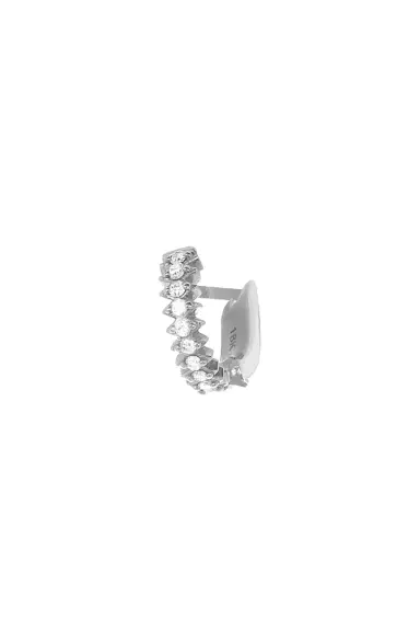 STEPHANIE ANDERS XO Diamond Huggie Earring | Thumbnail 1