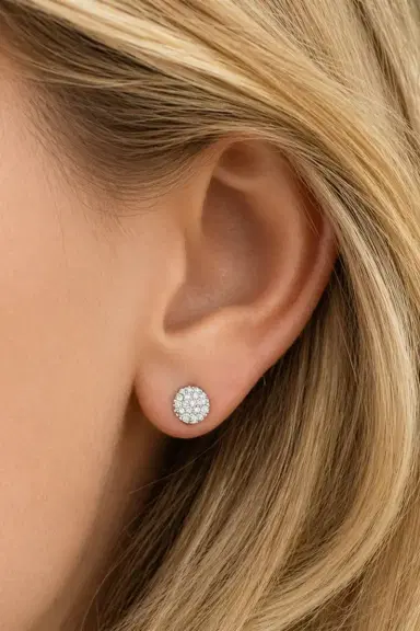 PHILLIPS HOUSE Diamond Infinity Micro Stud Earrings | Thumbnail 2 PHILLIPS HOUSE Diamond Infinity Micro Stud Earrings | Thumbnail 2