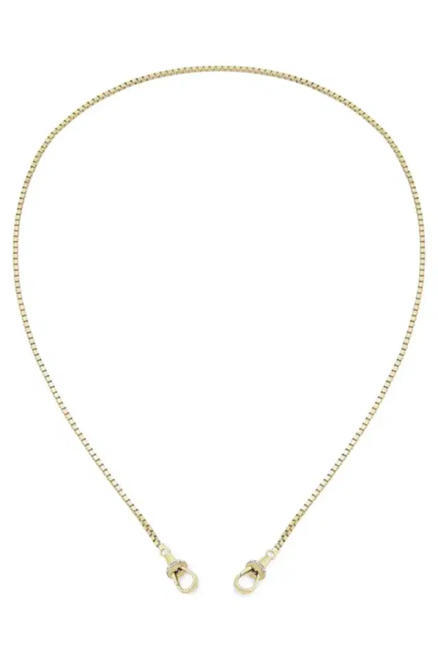LORAIDA Diamond Iridescent Chain Necklace