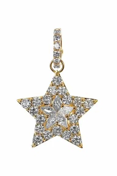 BUDDHA MAMA Diamond Kite Star Pendant | Thumbnail 1
